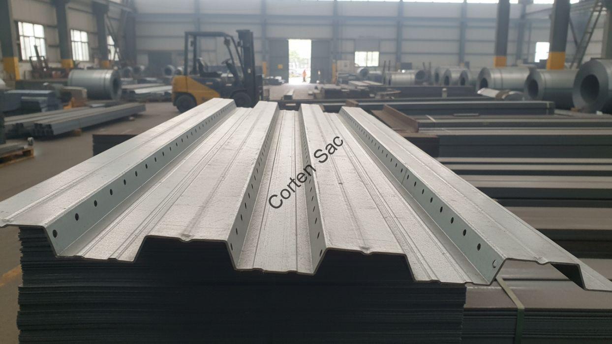 Beton Altı Trapez Sac Uygulama Görseli