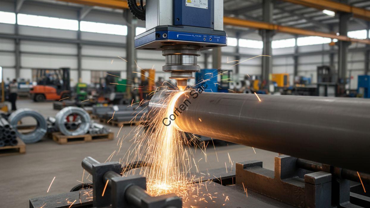 Endüstriyel Boru Lazer Kesim İşlemi ve Ebatlama