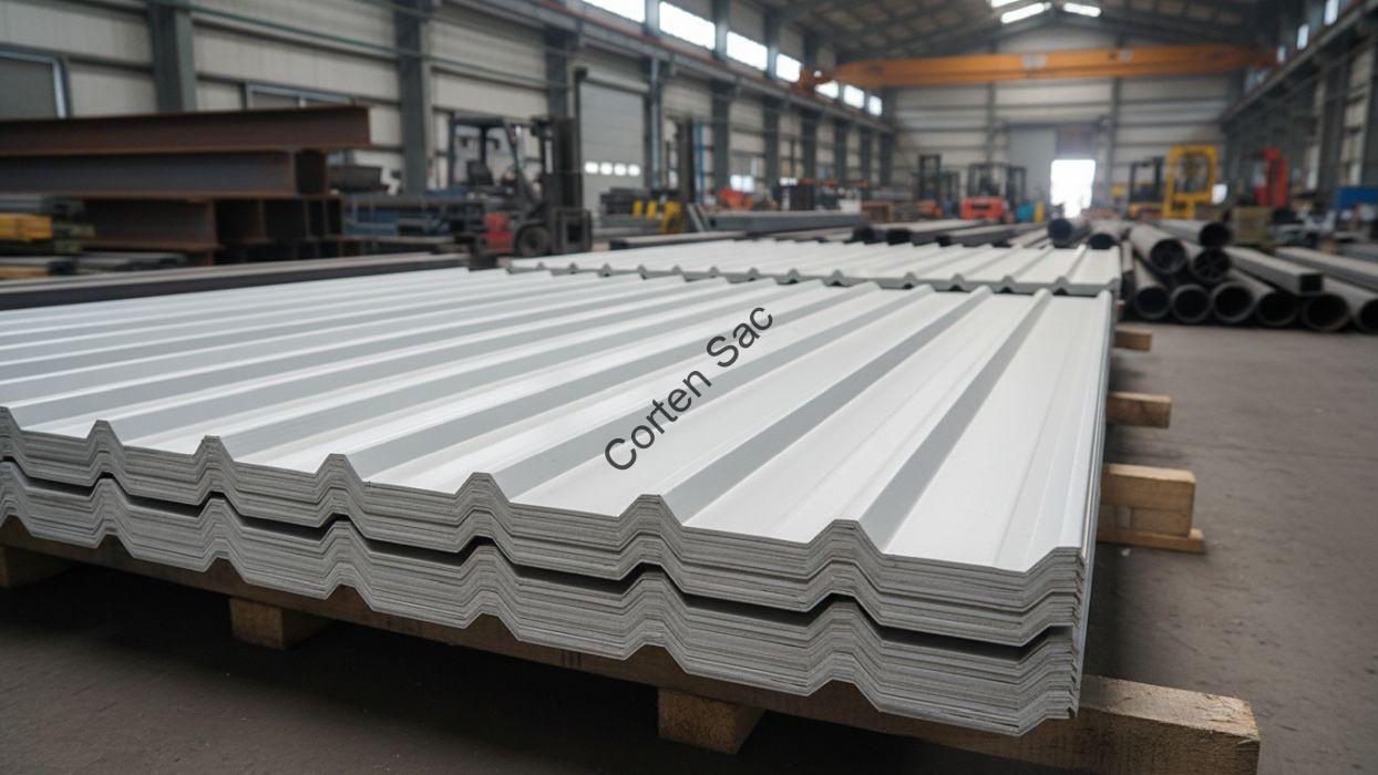 Çatı Sacı Levhaları ve Düzenli İstifleri