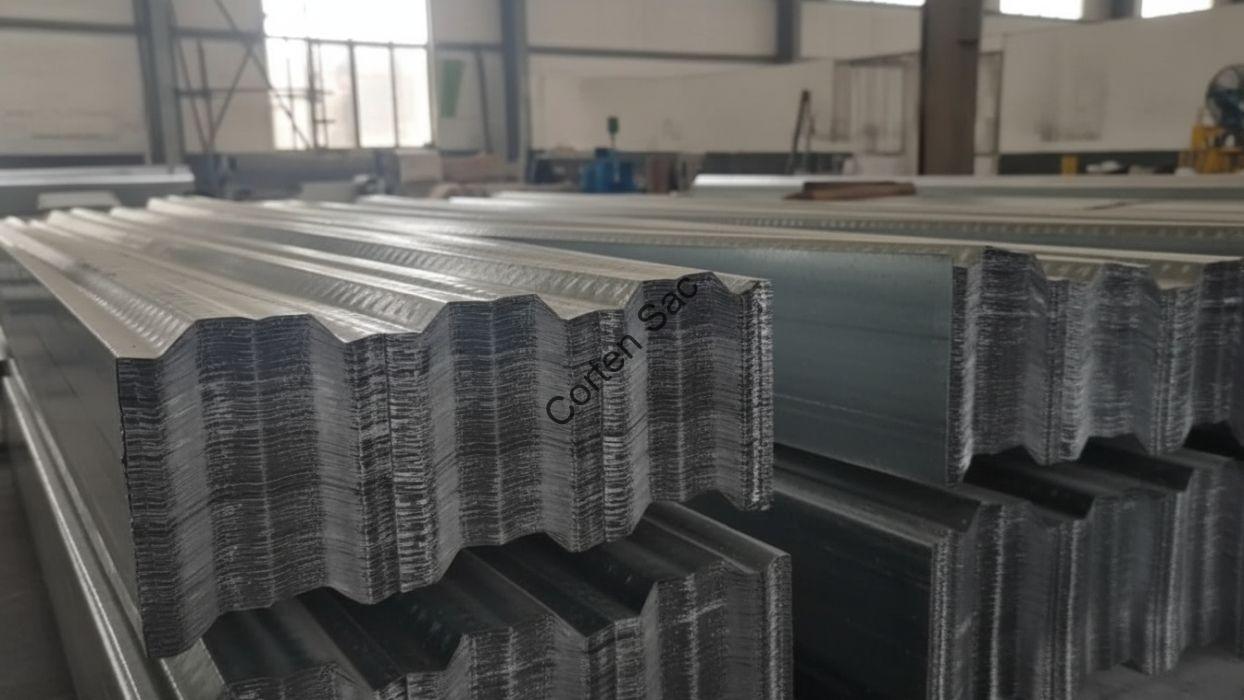 Çelik Yapılarda Deck Sac Montajı