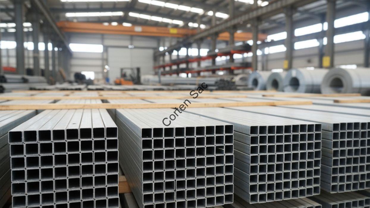 Endüstriyel Demir Profil İstifi