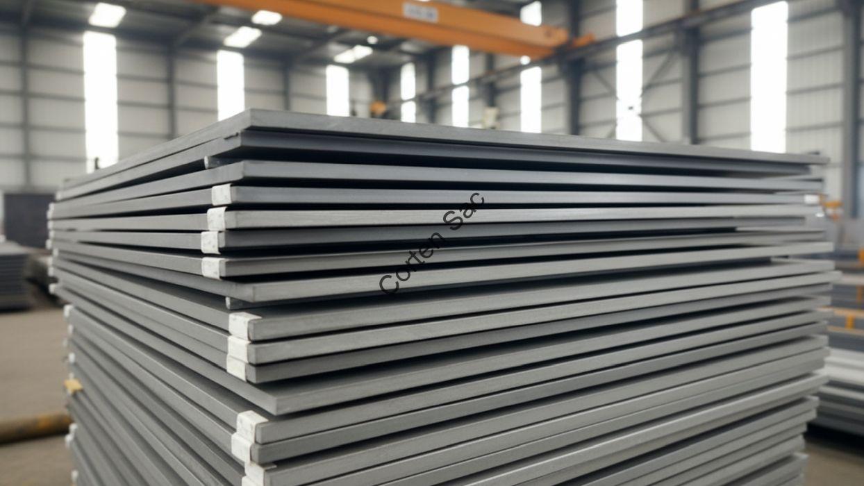 Tersanede Gemi Sacı Plakaları