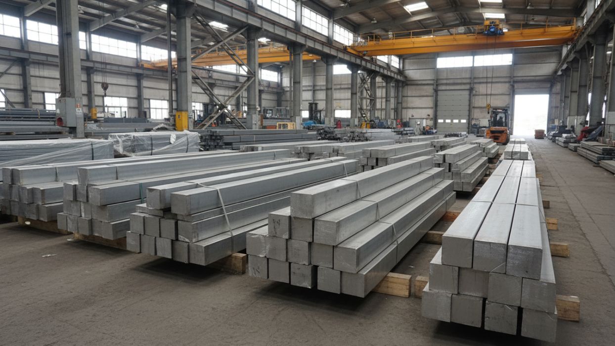 İnşaat ve Sanayide Kare Dolu Demir