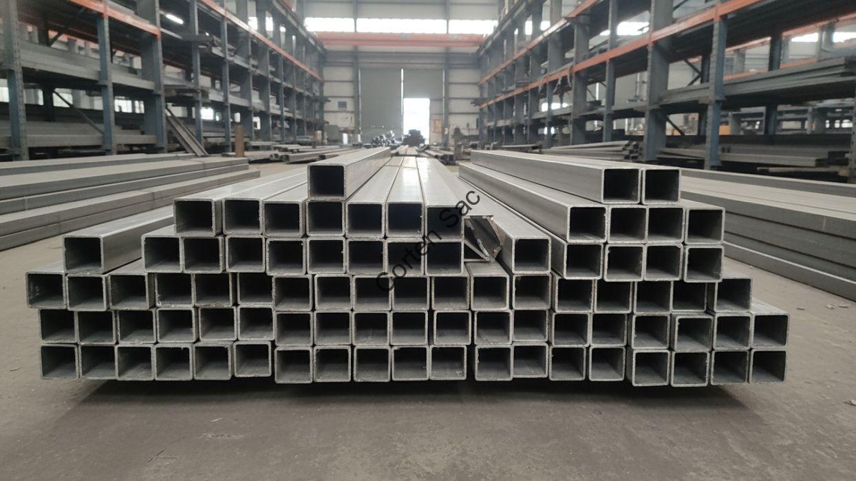 Farklı Ebatlarda Paslanmaz Kutu Profiller