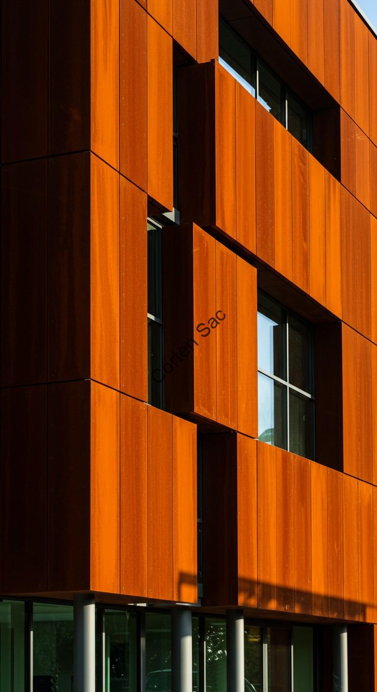 Corten A Kalite Çelik Levha Yüzey Detayı