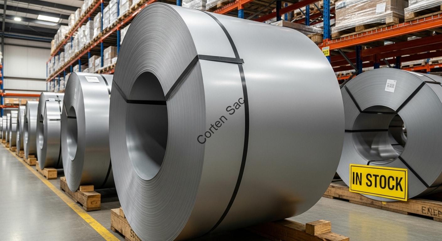 DX52 Kalite sac Rulo ve Paket Stokları