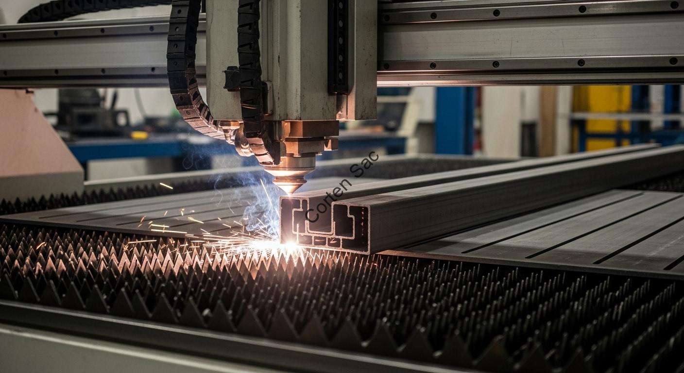 Endüstriyel Profil Lazer Kesim İşlemi