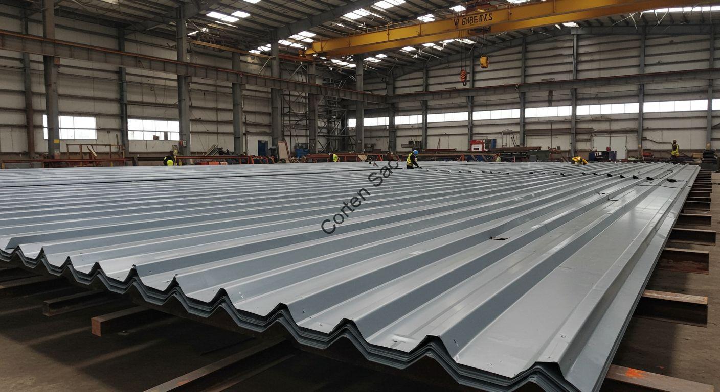 Galvaniz trapez sac çatı kaplama maliyet hesaplama