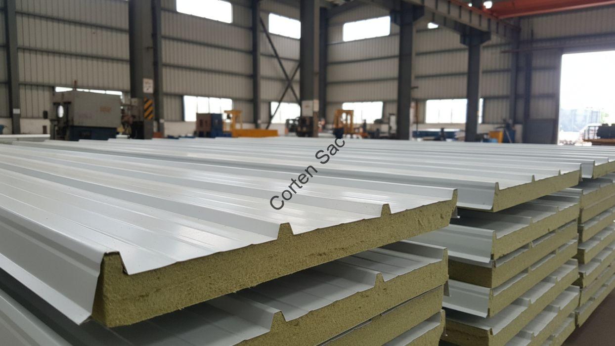 Çatı Sandviç Panel Fiyatları 2 Çatı sandviç panel ölçüleri ve ebatları